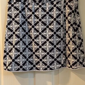 Lulu-B Black and White Patterned Skort